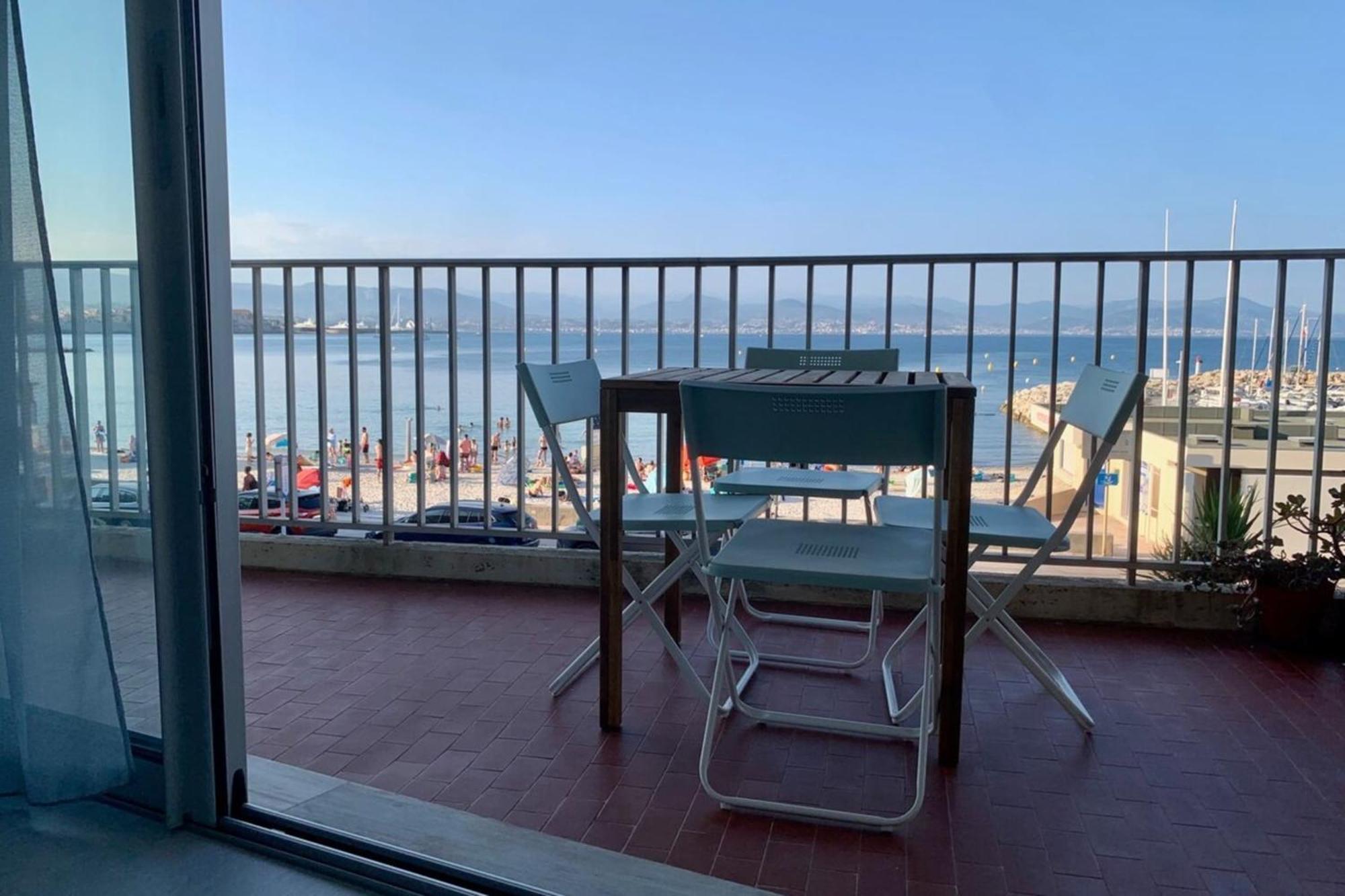 06At1 - Cosy Seaside Studio In An Ideal Location Αντίμπ Εξωτερικό φωτογραφία