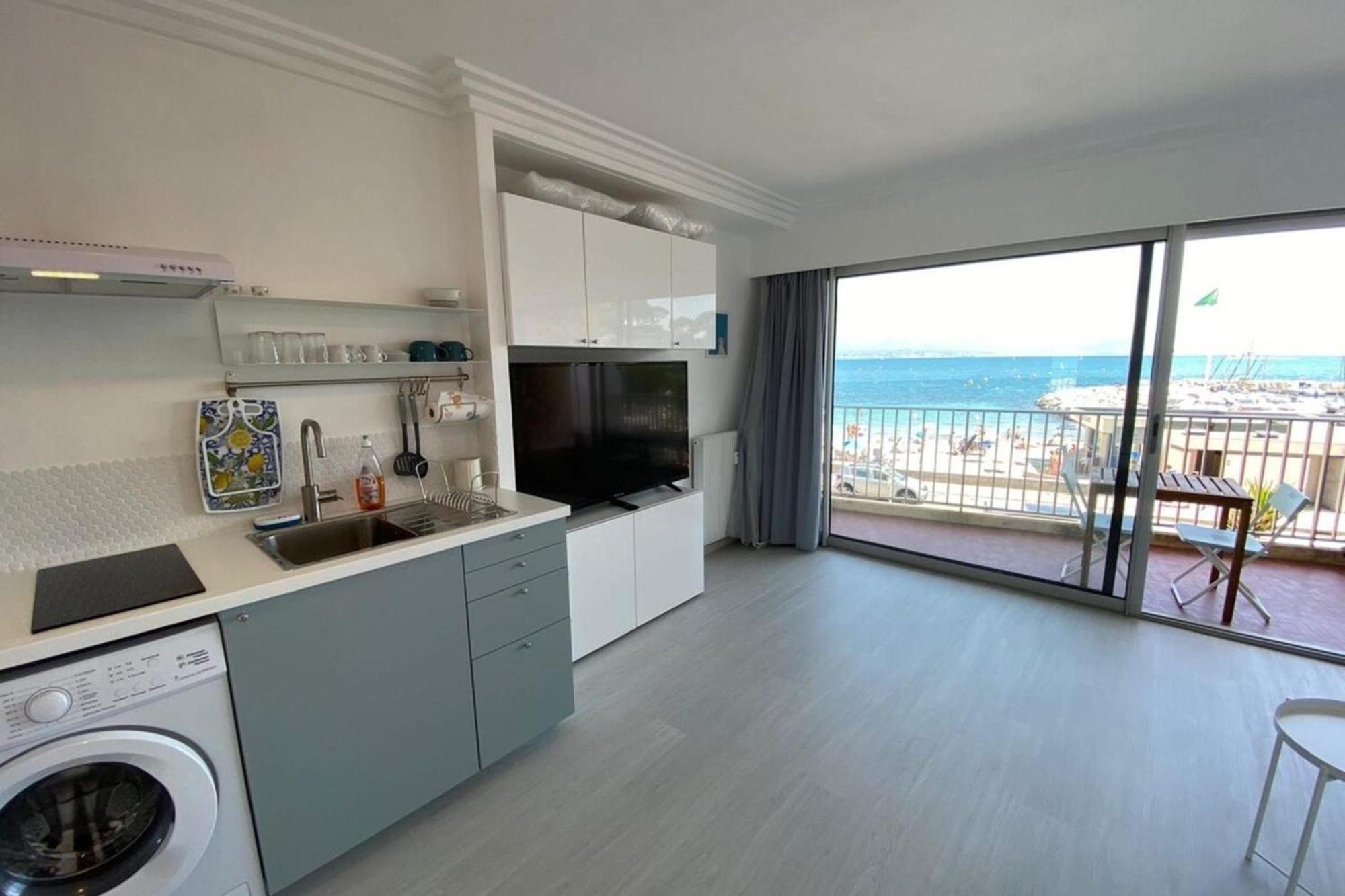 06At1 - Cosy Seaside Studio In An Ideal Location Αντίμπ Εξωτερικό φωτογραφία