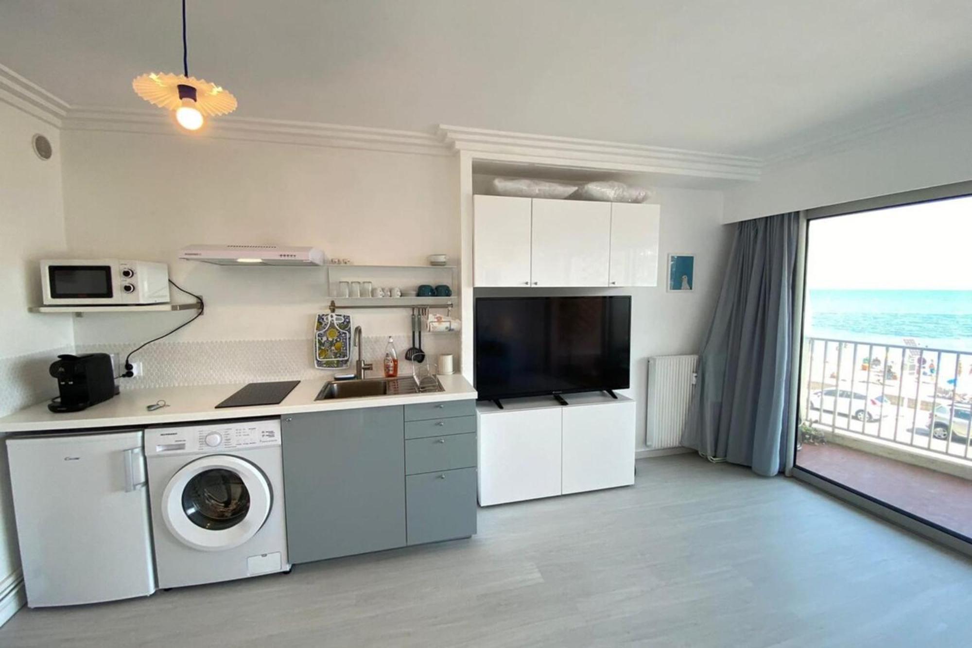 06At1 - Cosy Seaside Studio In An Ideal Location Αντίμπ Εξωτερικό φωτογραφία