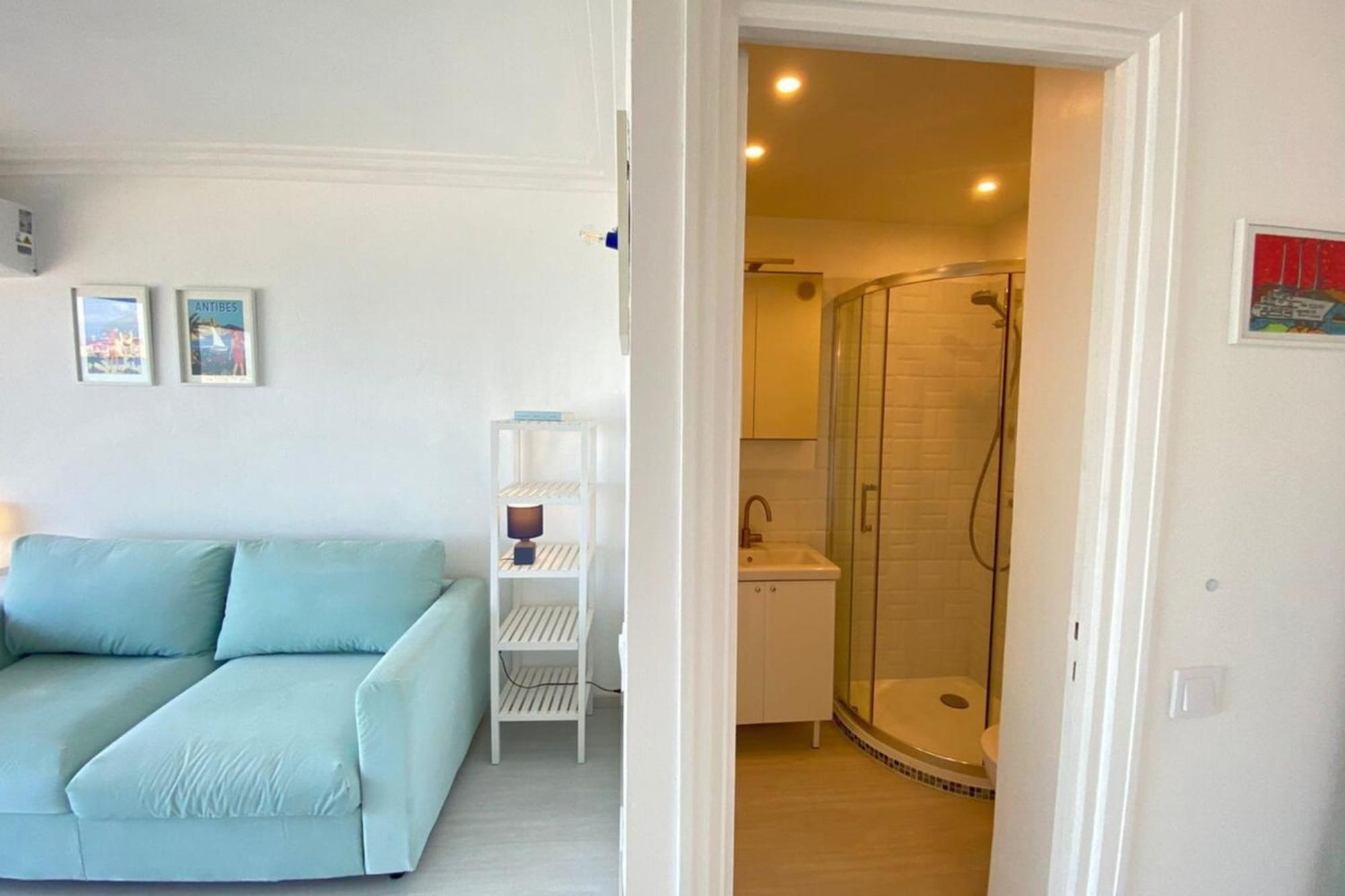 06At1 - Cosy Seaside Studio In An Ideal Location Αντίμπ Εξωτερικό φωτογραφία