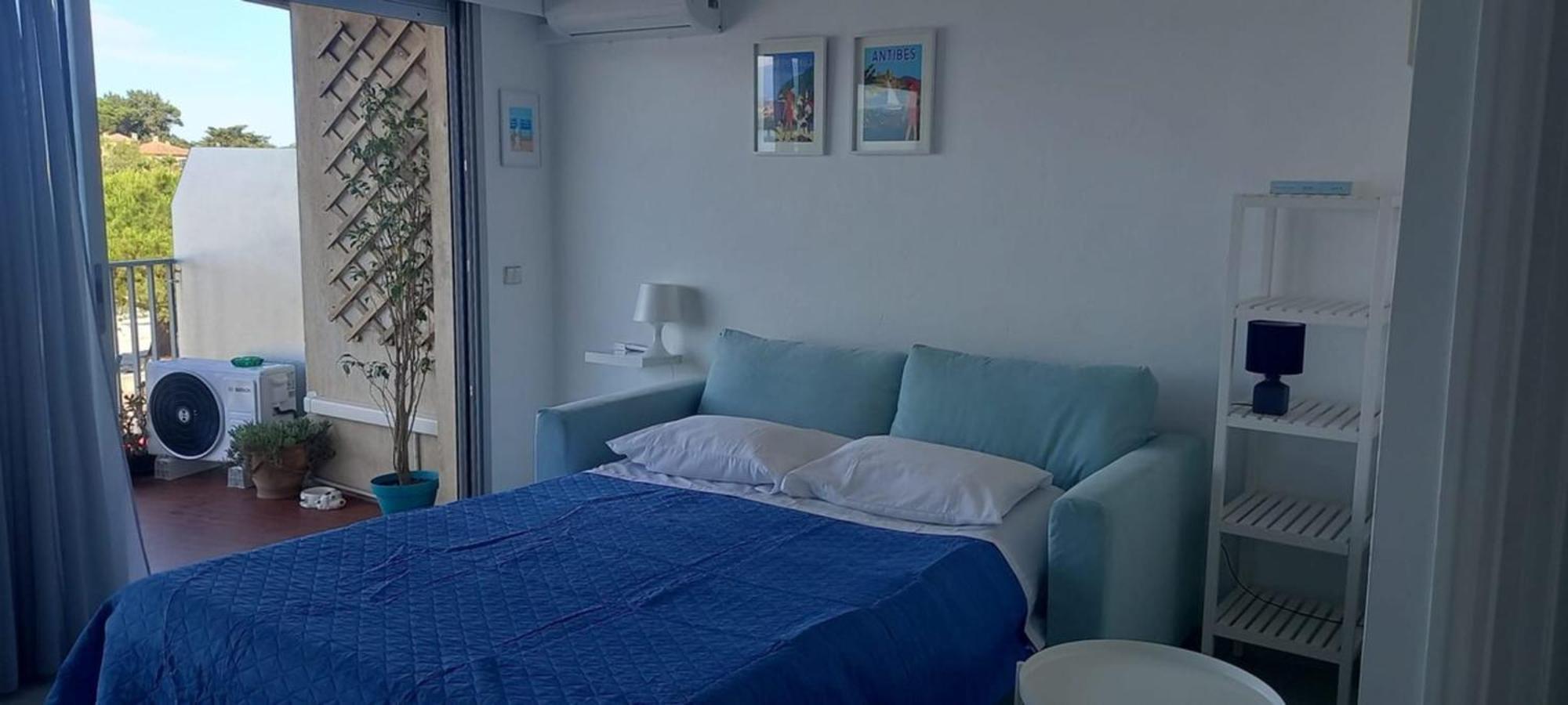 06At1 - Cosy Seaside Studio In An Ideal Location Αντίμπ Εξωτερικό φωτογραφία