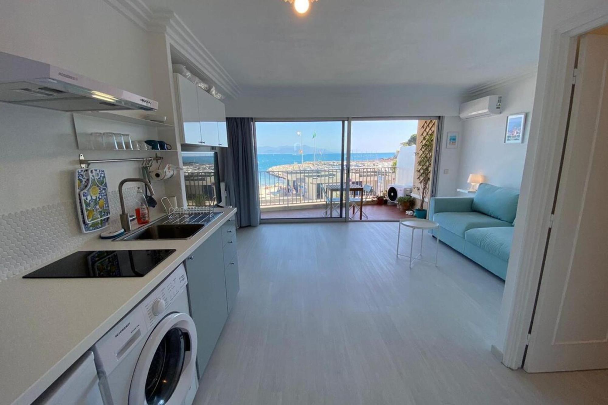 06At1 - Cosy Seaside Studio In An Ideal Location Αντίμπ Εξωτερικό φωτογραφία