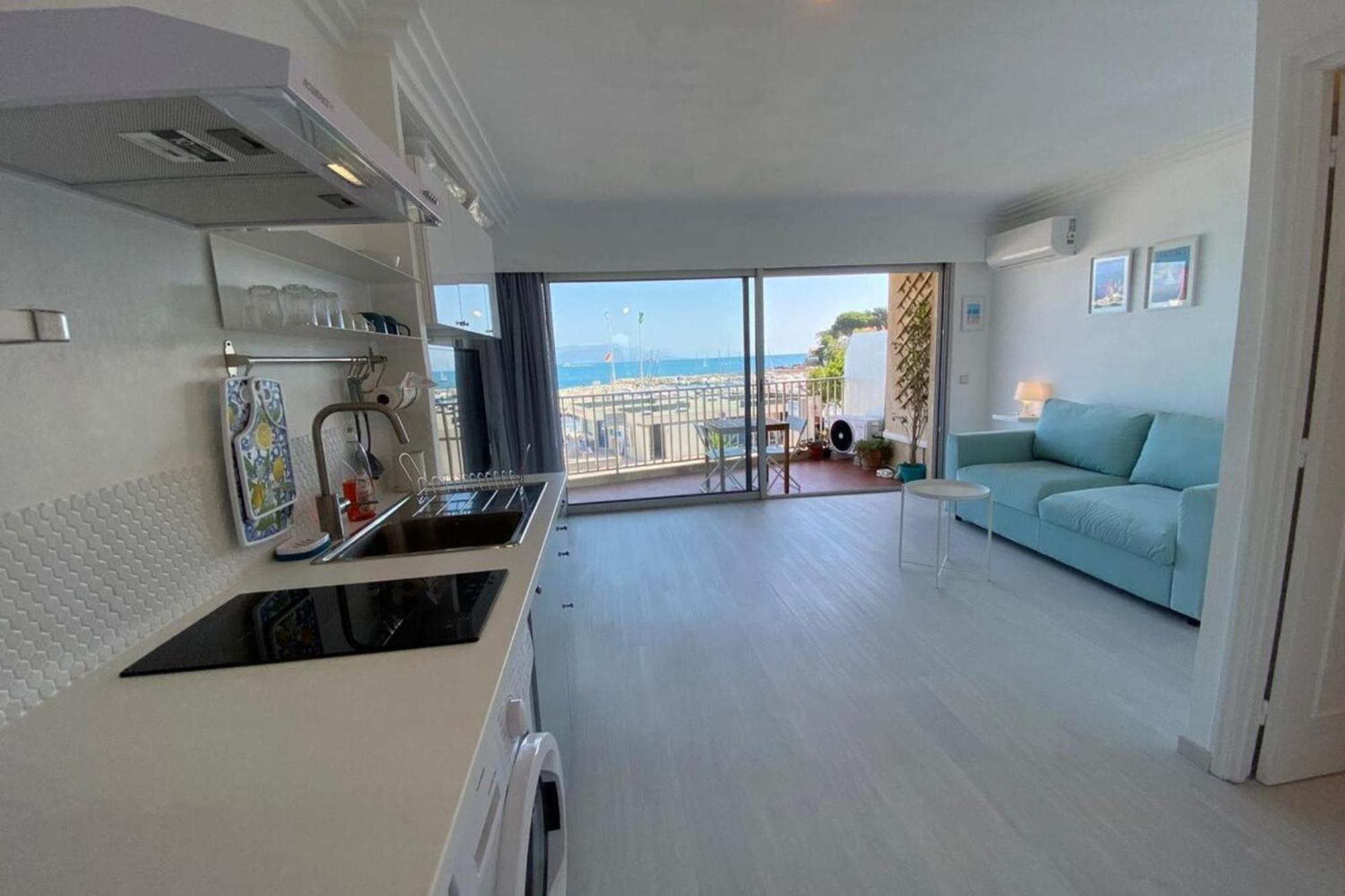 06At1 - Cosy Seaside Studio In An Ideal Location Αντίμπ Εξωτερικό φωτογραφία